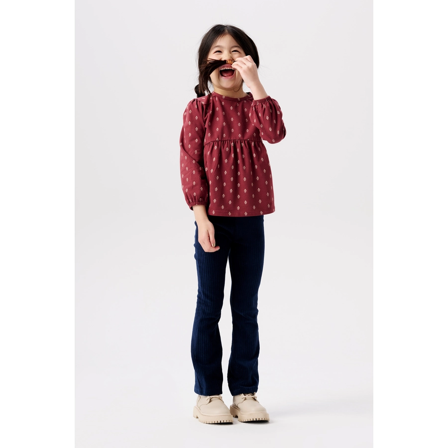 Noppies Langarmshirt Aldine Oxblood Red