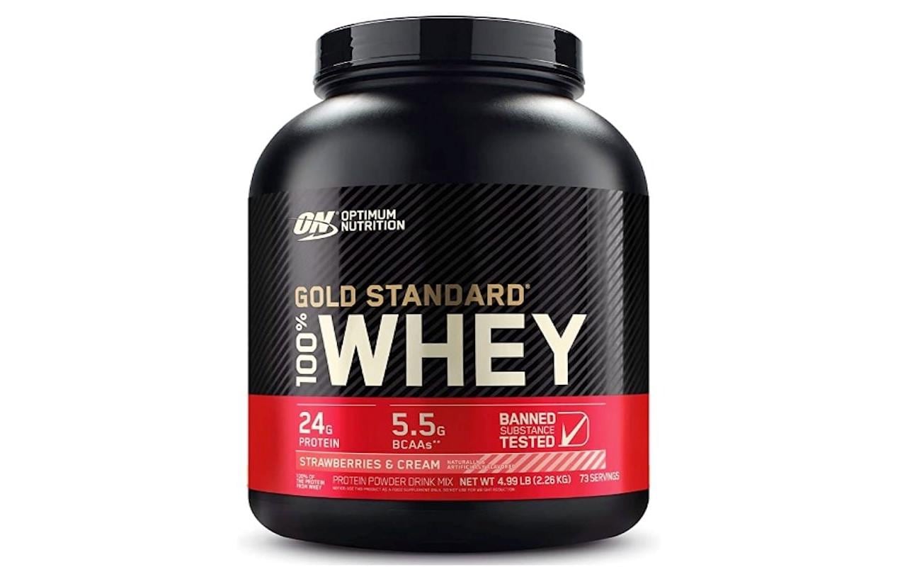 Gold Standard 100% Whey Erdbeere 2300 gMolkeprotein