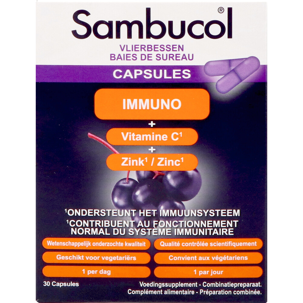Sambucol Immuno Forte Capsules 30 capsules