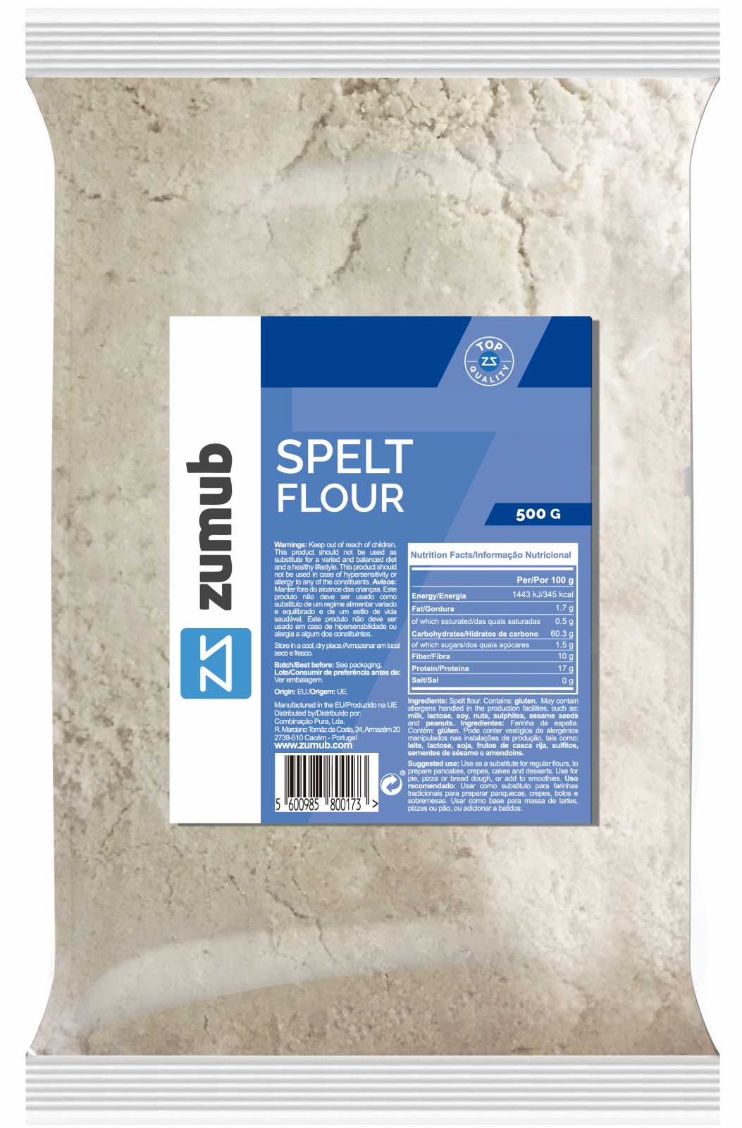 Farinha de espelta Zumub Zumub 250g - Oportunidade