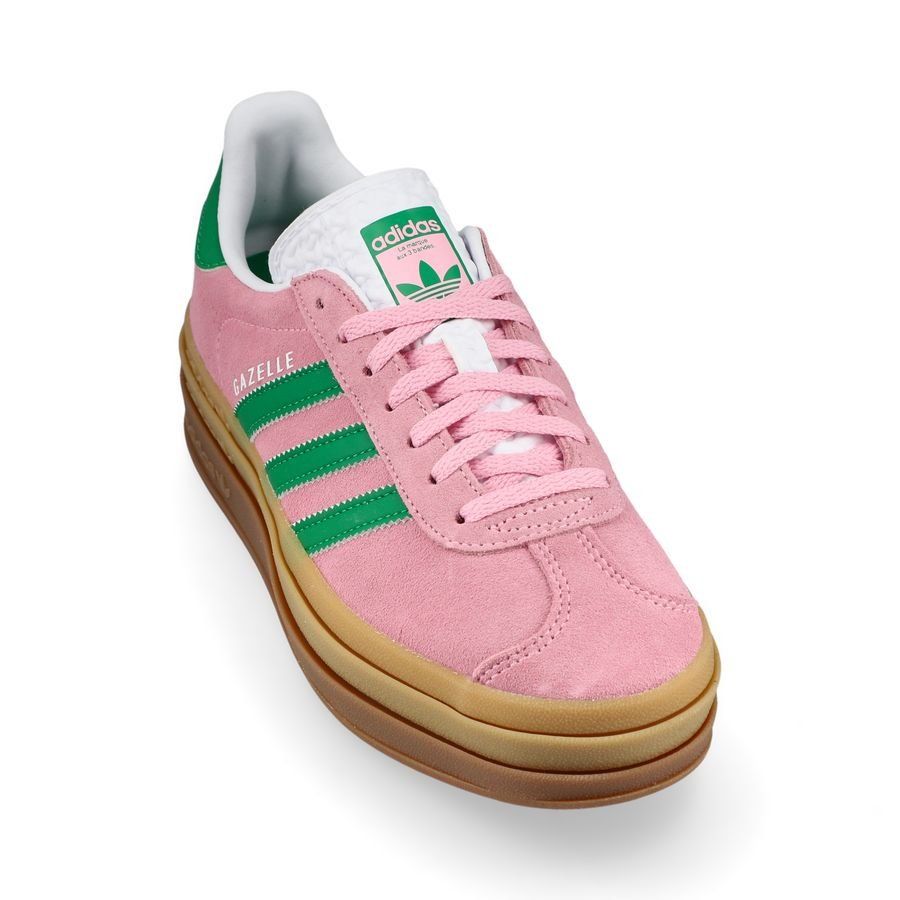 adidas Originals Chaussures Gazelle Bold - True Pink/Vert/Blanc Femme