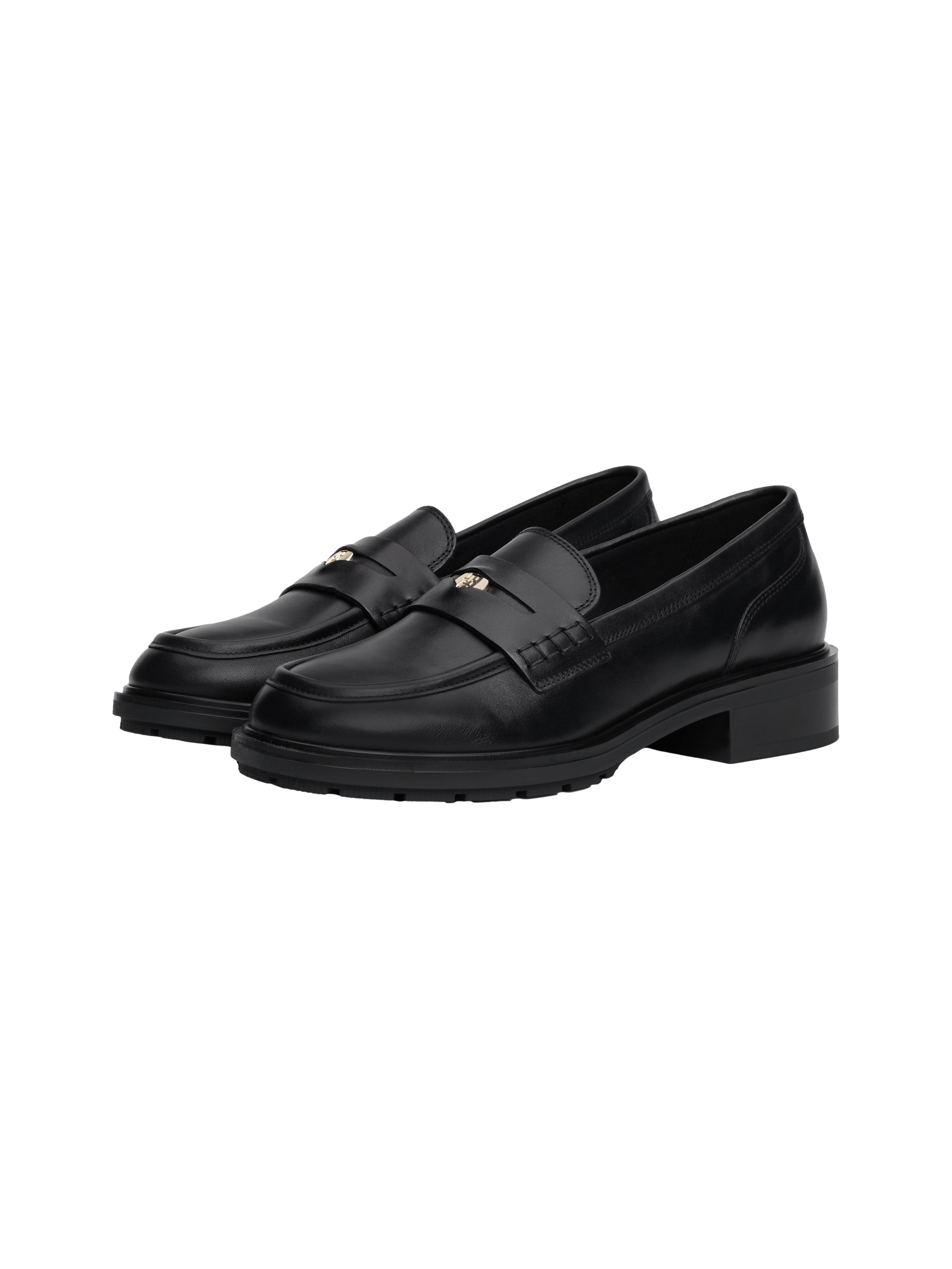 Mocassins en cuir| Noir