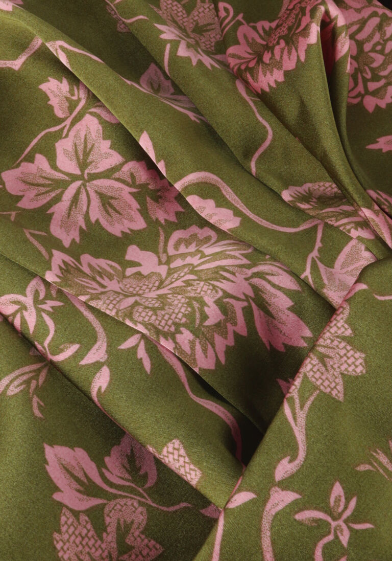 STUDIO AMAYA groene studio amaya mini jurk fallon