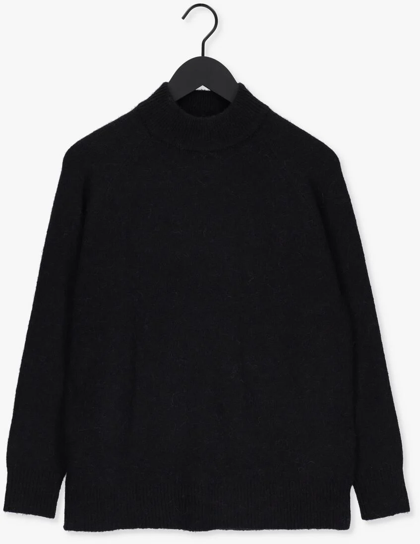 SELECTED FEMME zwarte selected femme trui lulu ls knit high neck b