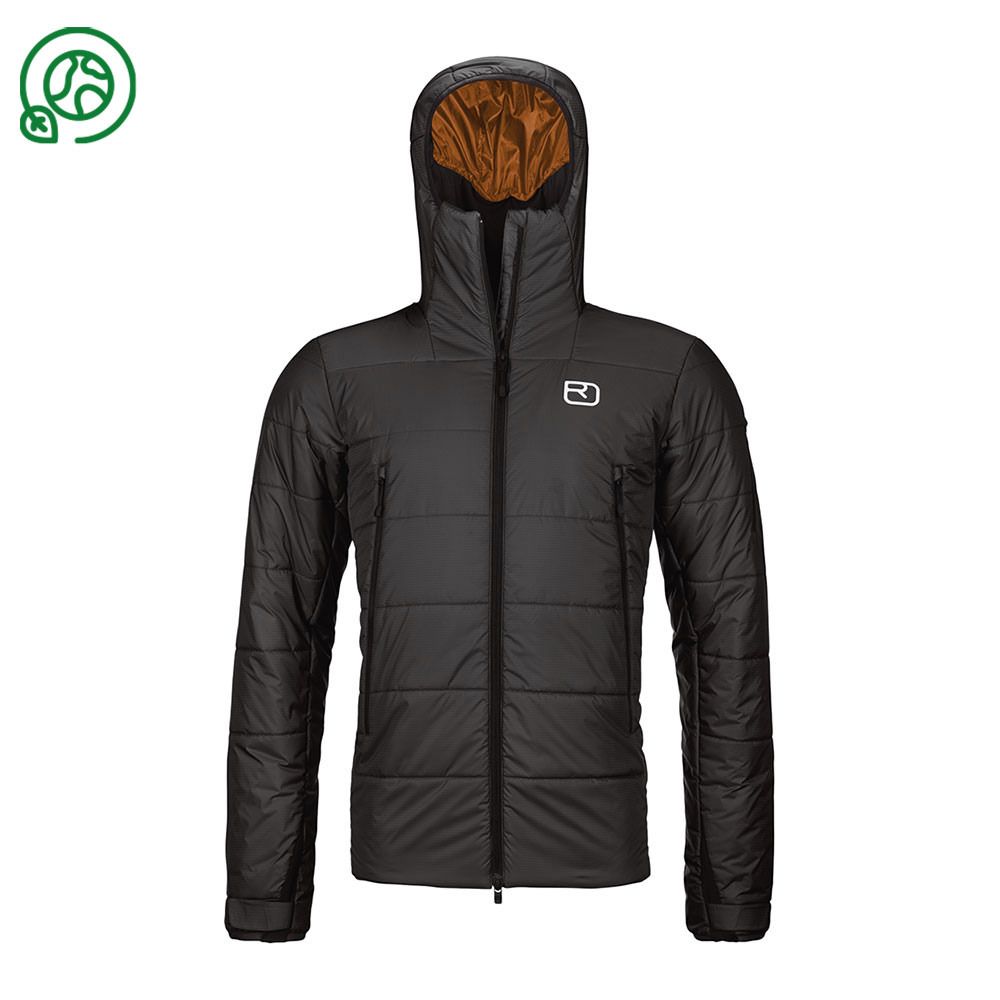 Ortovox SWISSWOOL ZINAL - Doudoune Homme black raven