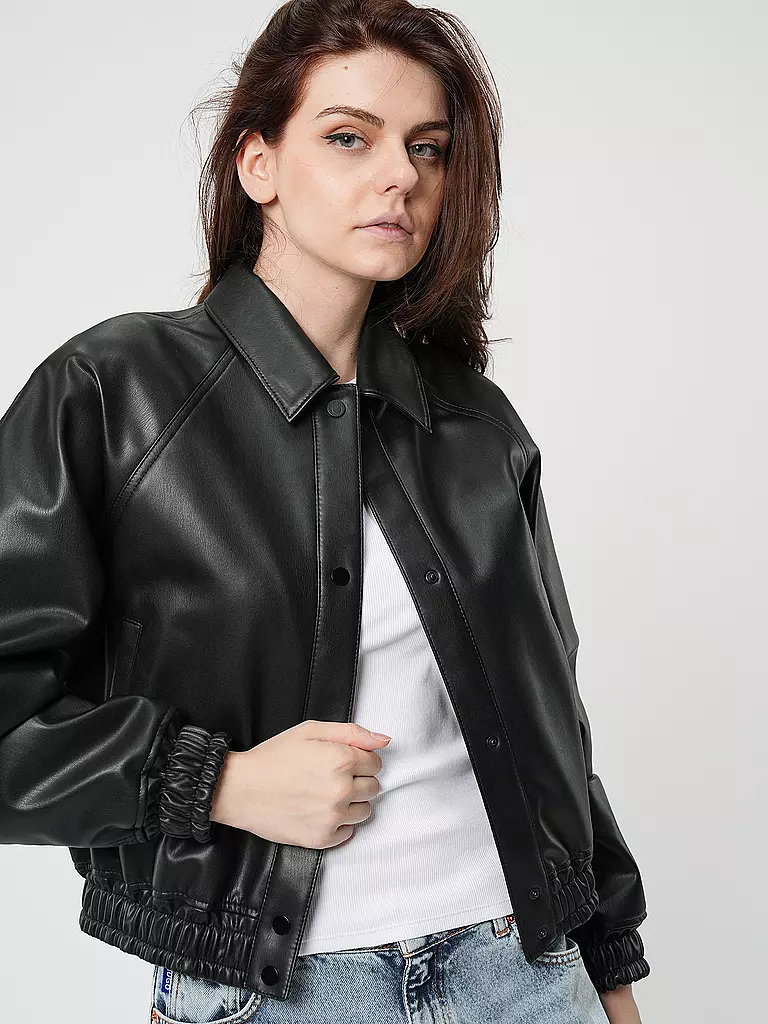 HUGO Overshirt FALEA schwarz