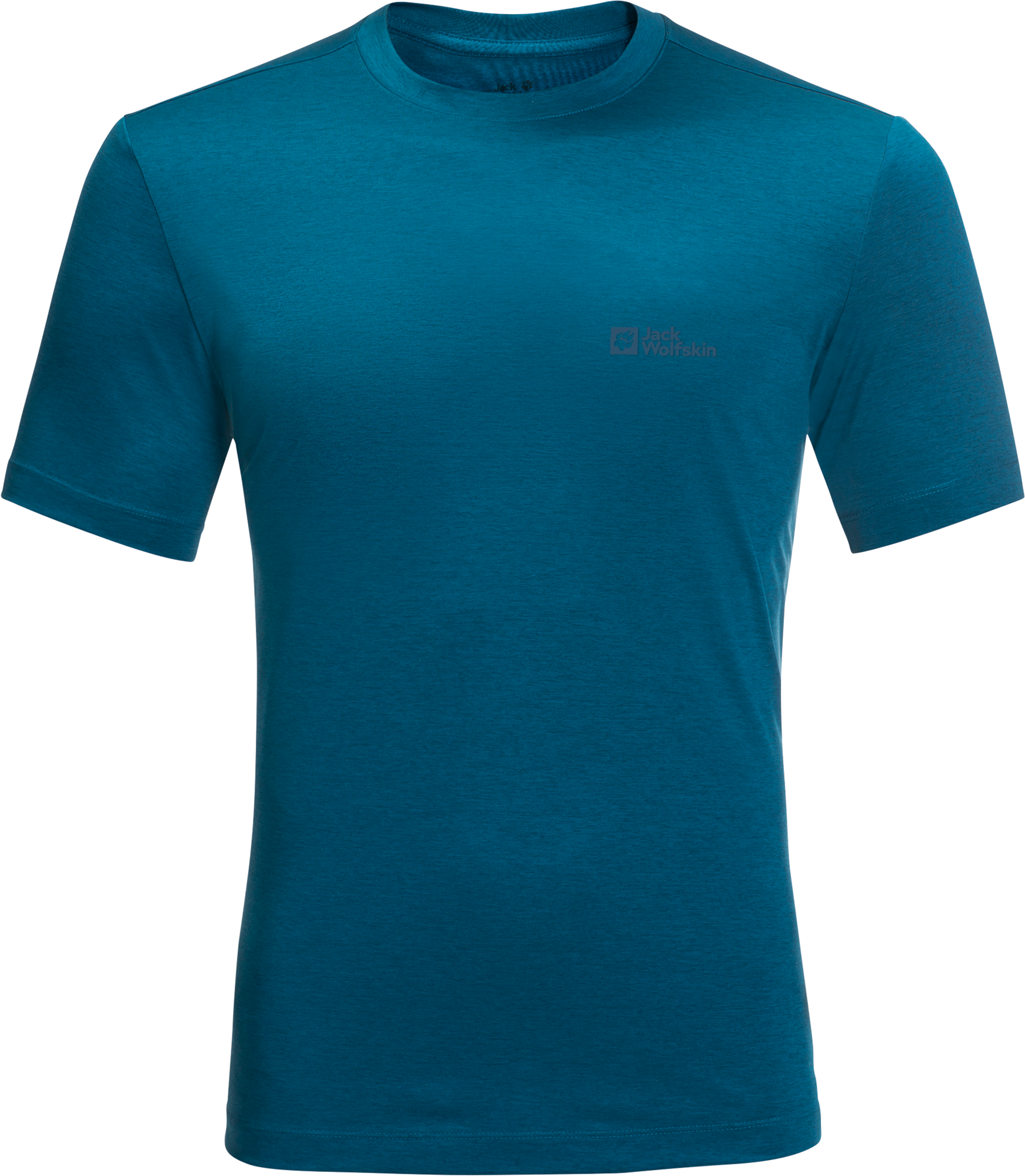 Jack Wolfskin Hiking S/s Herren Funktionsshirt blue daze