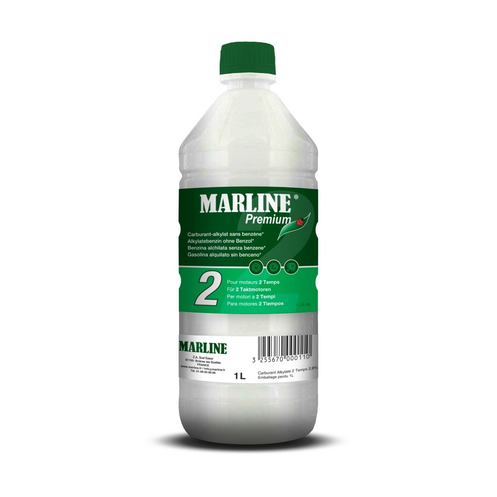 Carburant marline premium 1 l 2 temps - alkylate et huile biodégradable