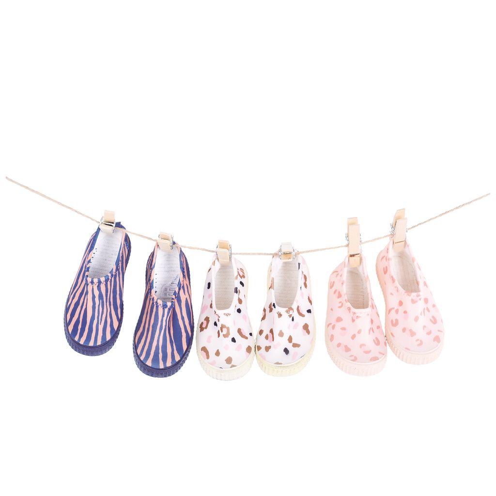Swim EssentialsSwim Essentials   Wasserschuhe offwhite kahki leopard 19