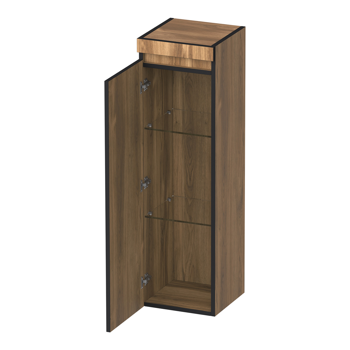 Brauer Joy Edge kolomkast 120cm linksdraaiend honey