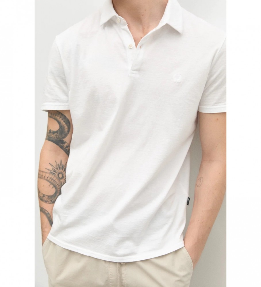 Polo ECOALF Masculino Theoalf branco