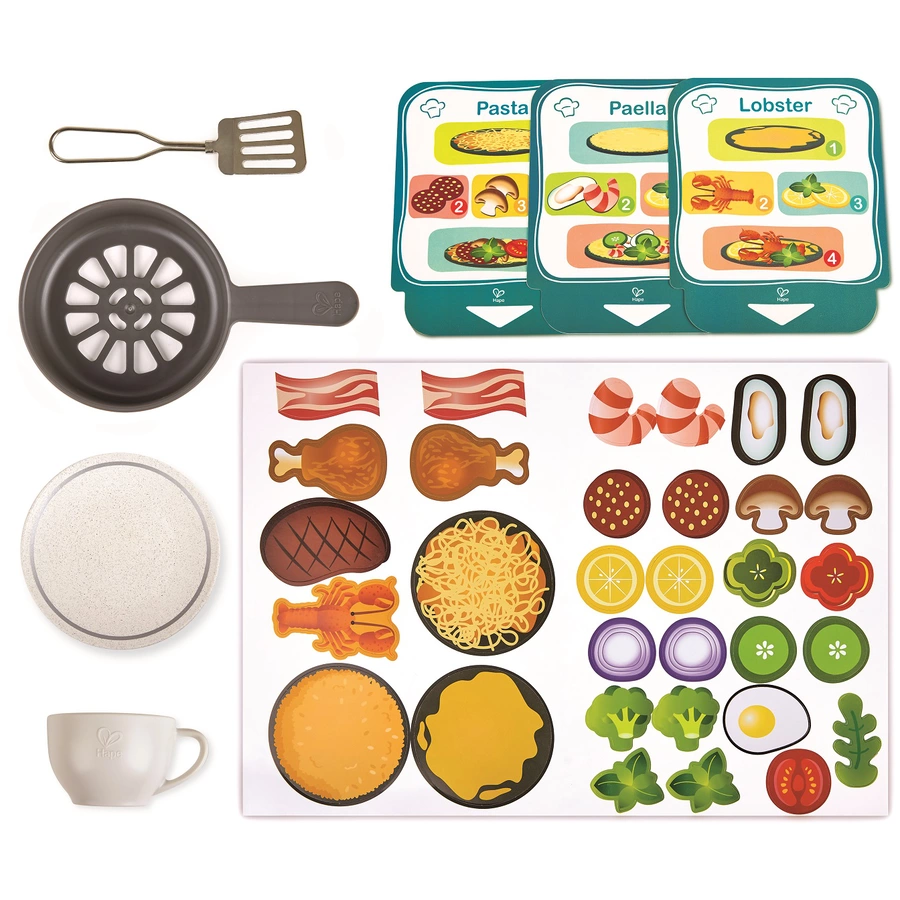 Hape Deluxe Spielküche mit Mikrowelle