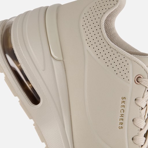 Skechers Million Air Wedge Sneakers wit