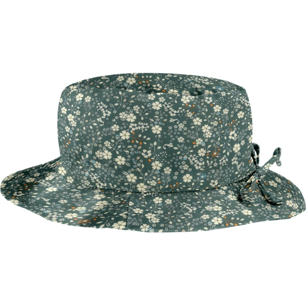 Chapeau Pluie Ajustable Femme T3 Fleuri Kaki