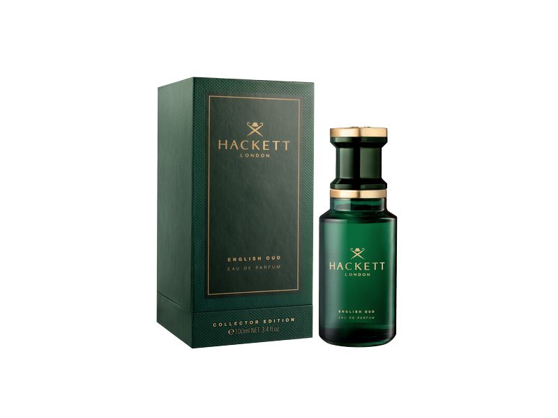 Hackett London Eau de Parfum English Oud 100 ml Raffinierter Duft für Männer
