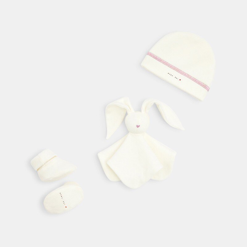 Kit peau à peau prématuré rose naissance Absorba Rose