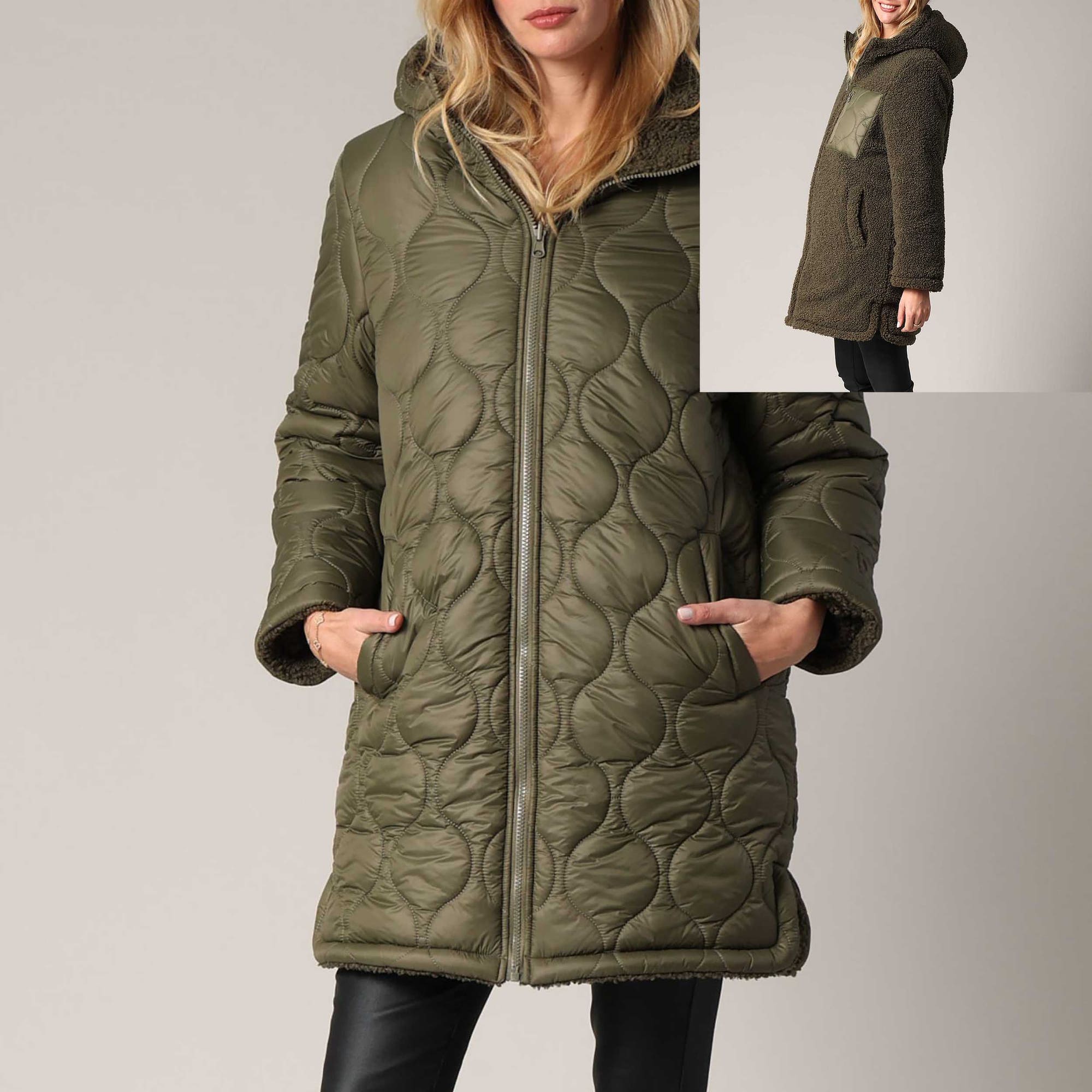 Veste Femme kaki