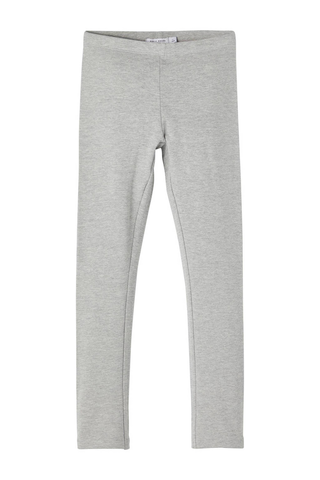 NAME IT gemêleerde legging NKFDAVINA grijs melange