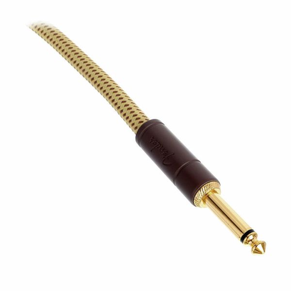 Fender Deluxe Coil Cable 9m YW Tweed