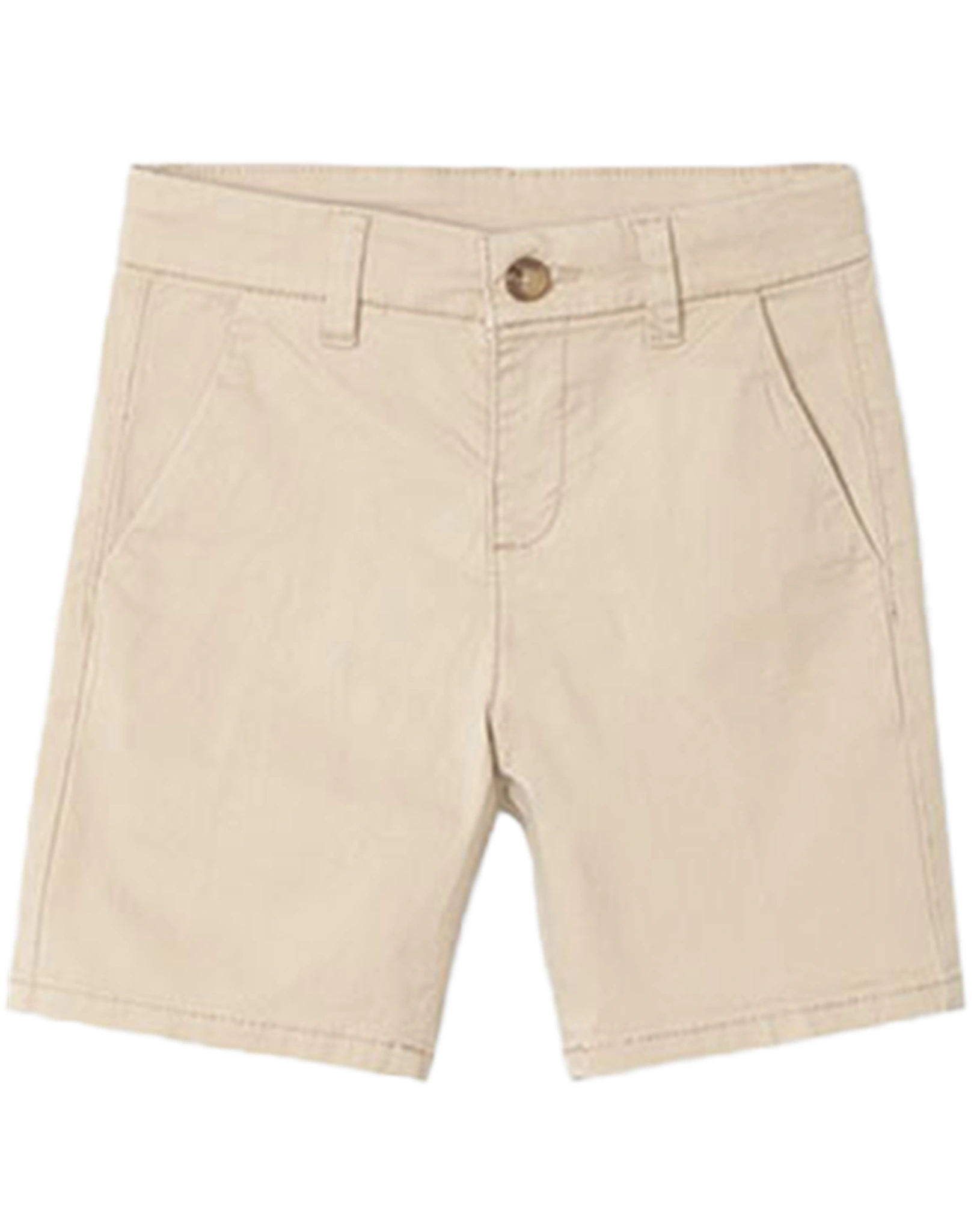 Bermuda-Shorts CHINO SERGE BASIC in sesam