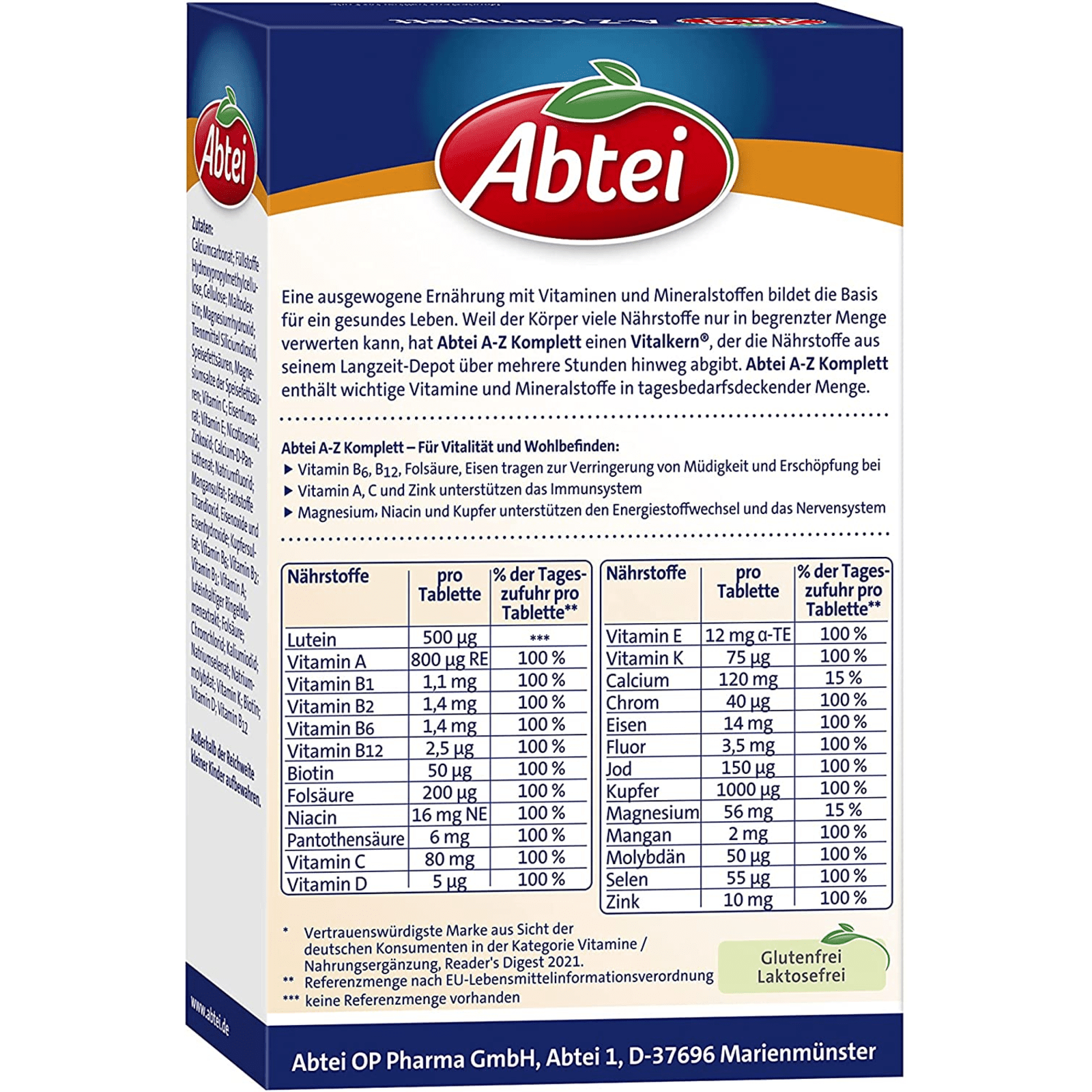 A-Z Komplett (40 Tabletten)