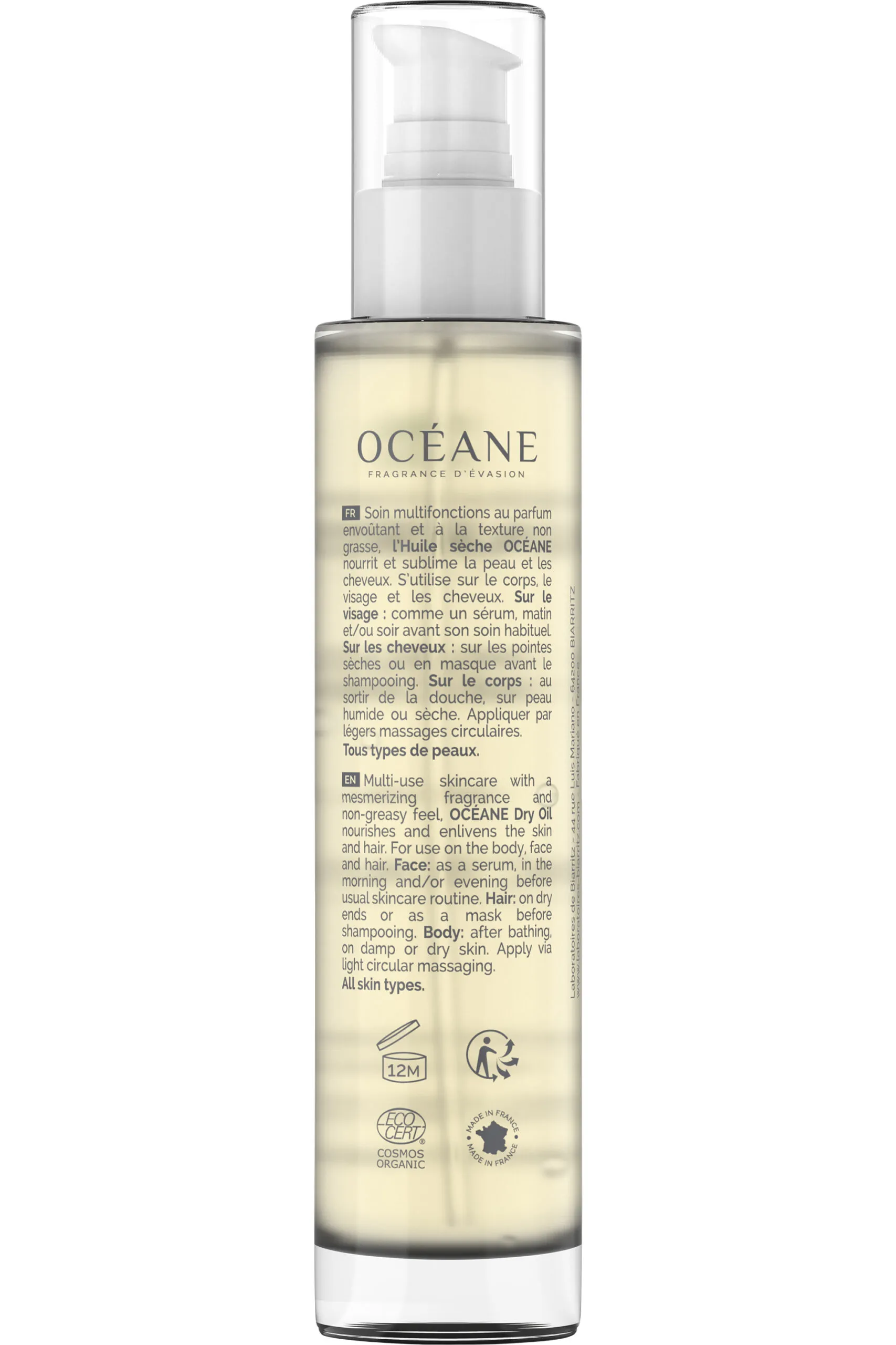 LABORATOIRES DE BIARRITZ Huile sèche-100 ml