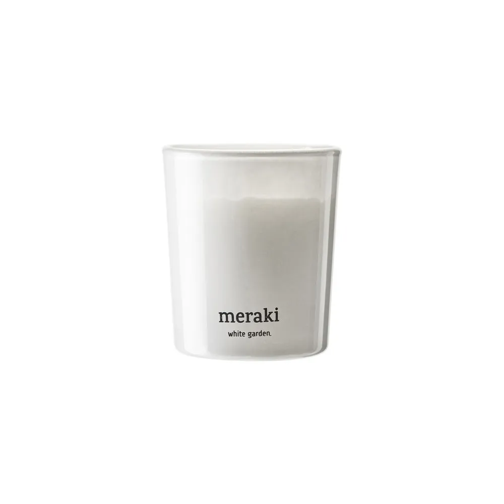Meraki Duftlys White Garden - 60 g.