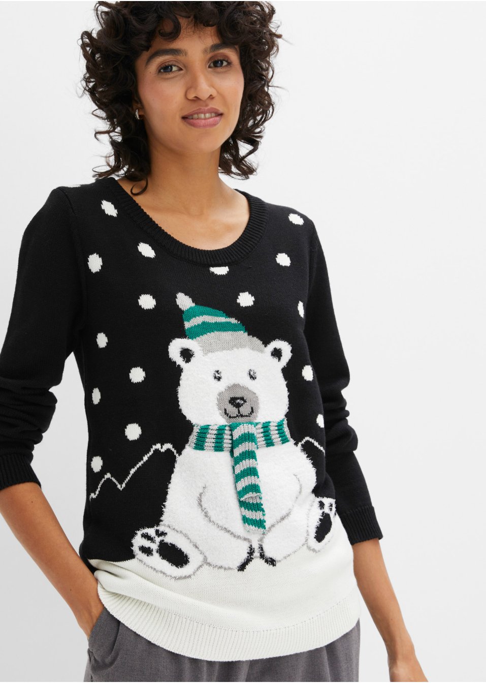 Pull de Noël en maille