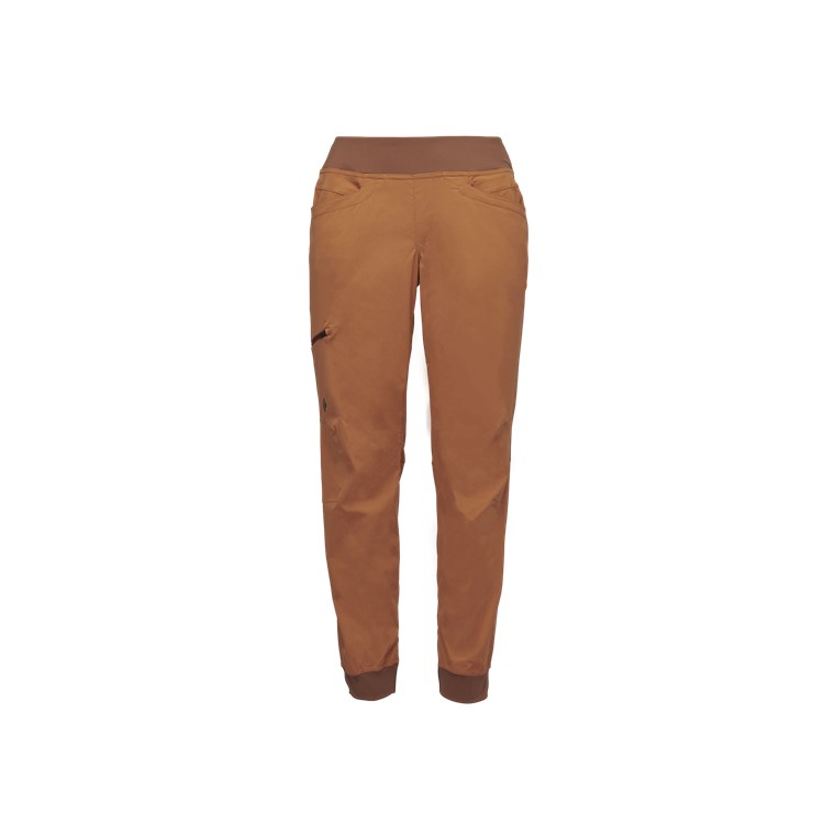 Black Diamond Technician Jogger Pants Women Moab Brown