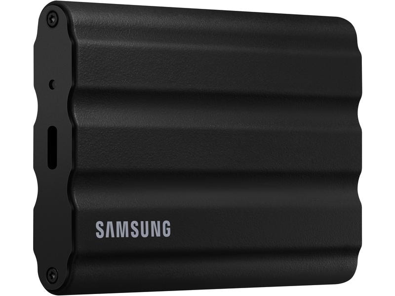 Samsung Externe SSD T7 Shield 2000 GB Schwarz Externes Solid State Drive mit 2000 GB