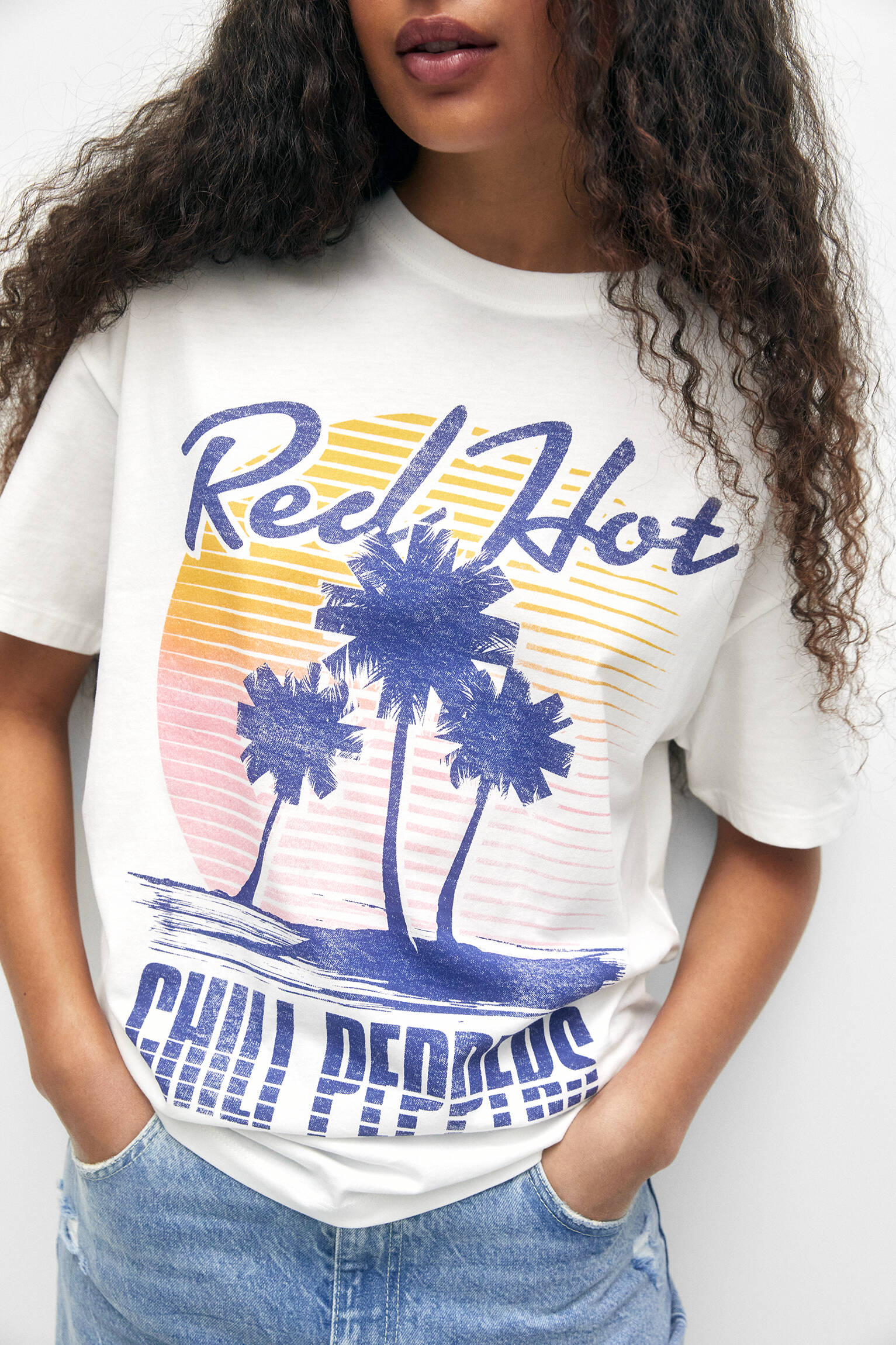 CAMISETA RED HOT CHILI PEPPERS - ICE