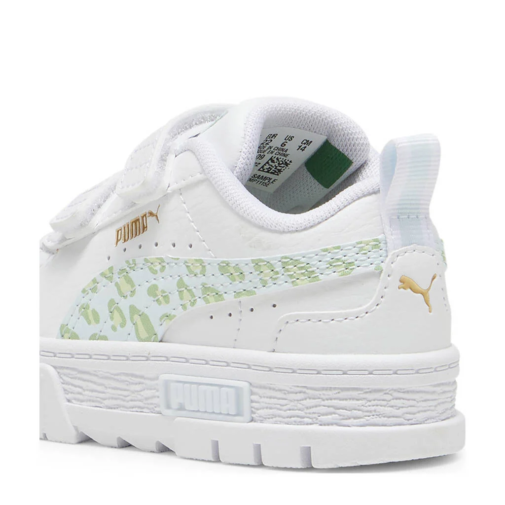 Puma Mayzesneakers wit/groen