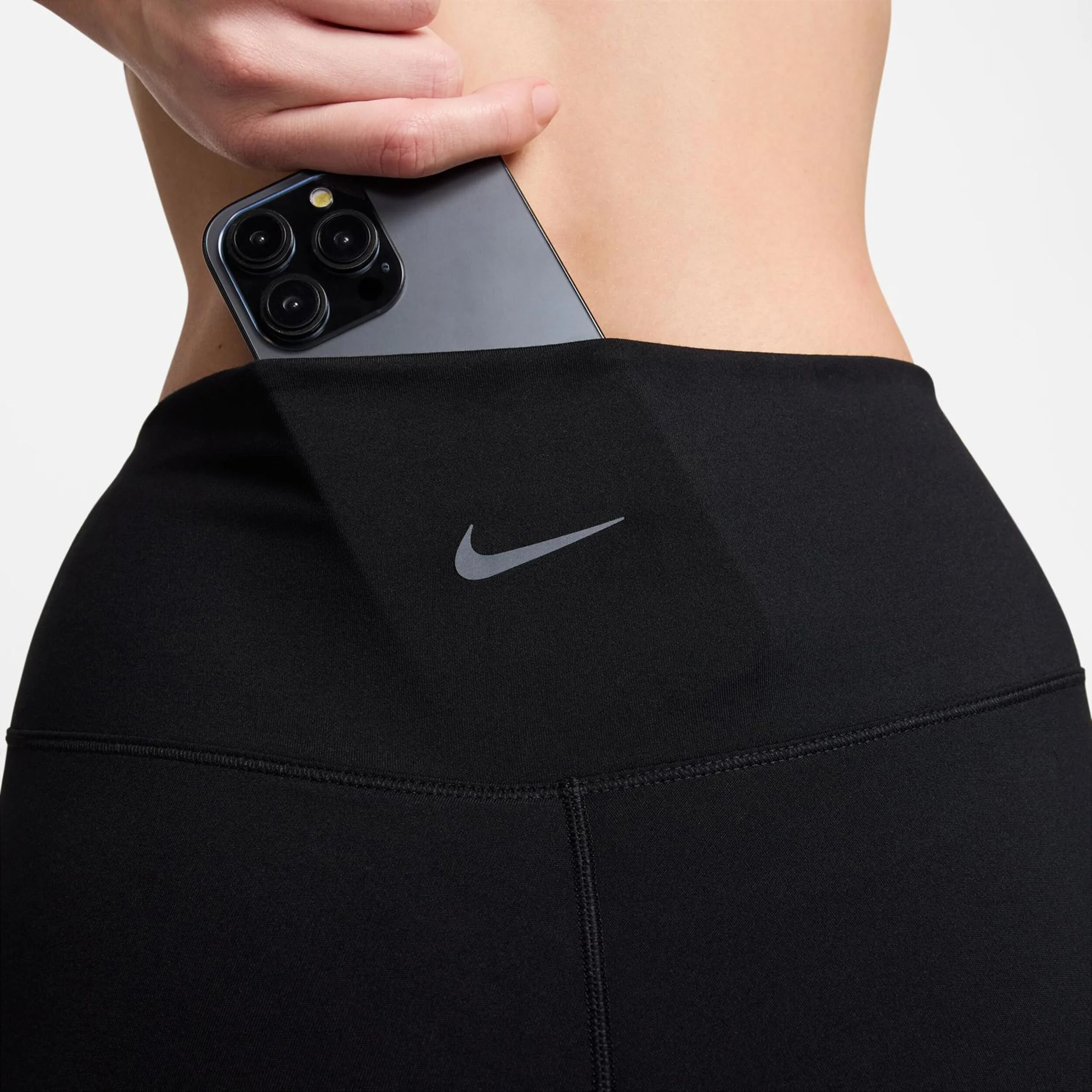 Nike Dri-Fit One High-Waisted Capri Collant Tight Femmes - Noir