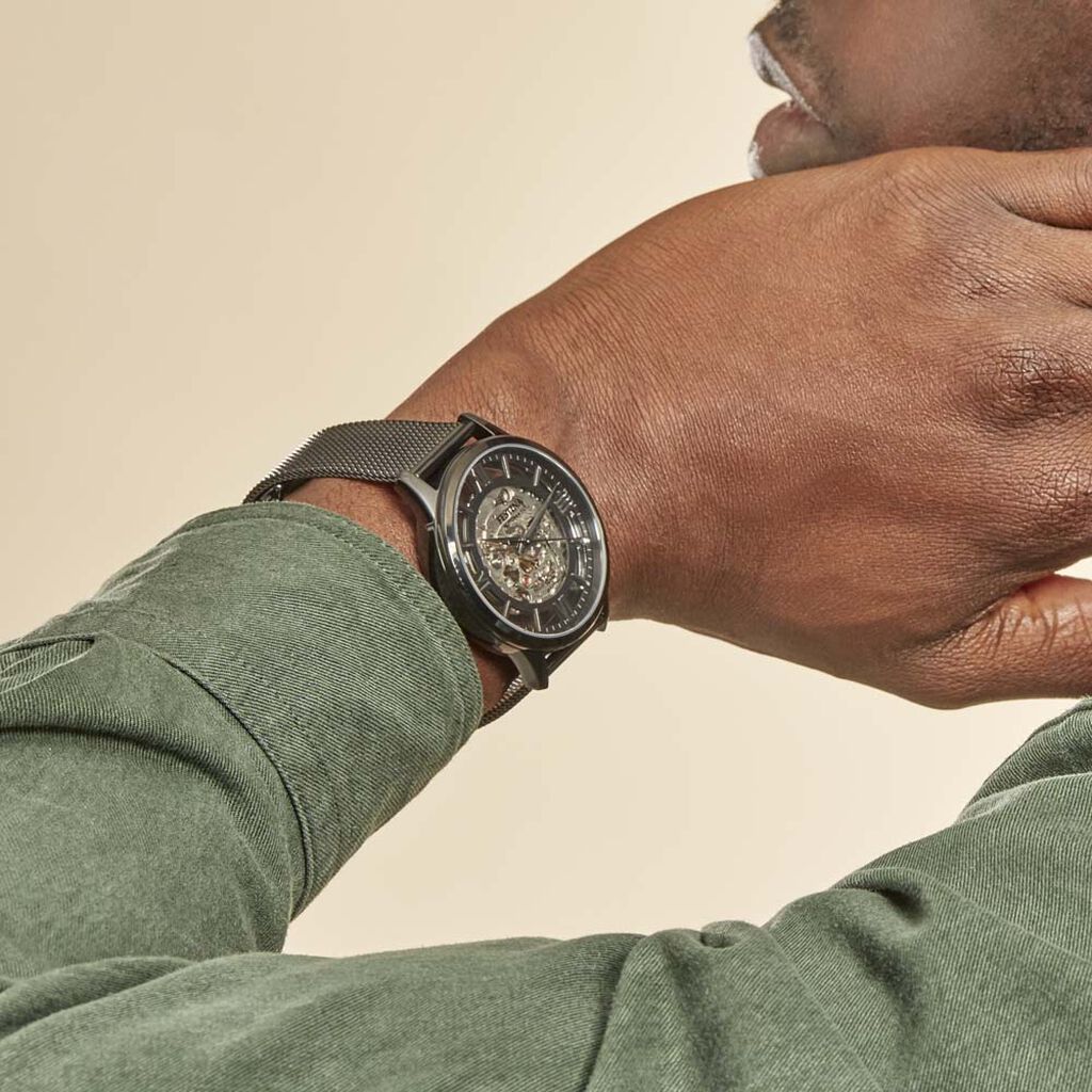 Montre Festina Skeleton Automatic Blanc