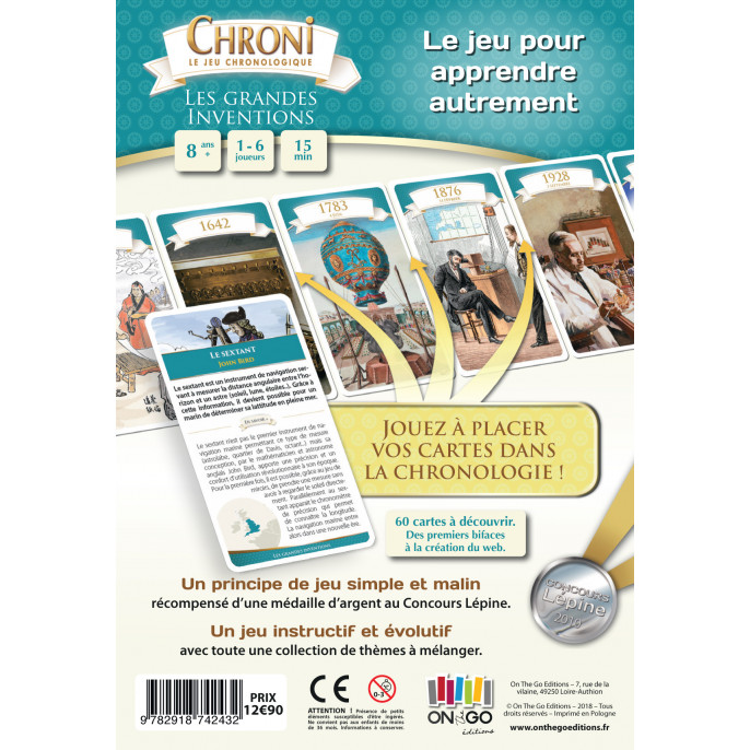 Chroni : Inventions et découvertes