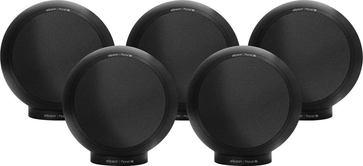 Elipson Planet M Black Mat 5.0 Enceintes satellites