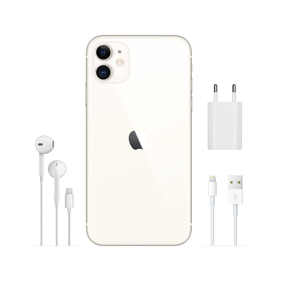 Apple iPhone 11 (blanc) - 64 Go · Reconditionné