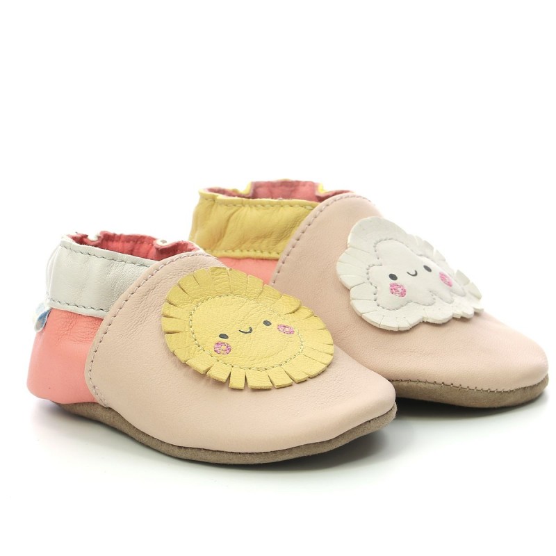 Robeez Robeez Weather Mood Rose Clair Corail