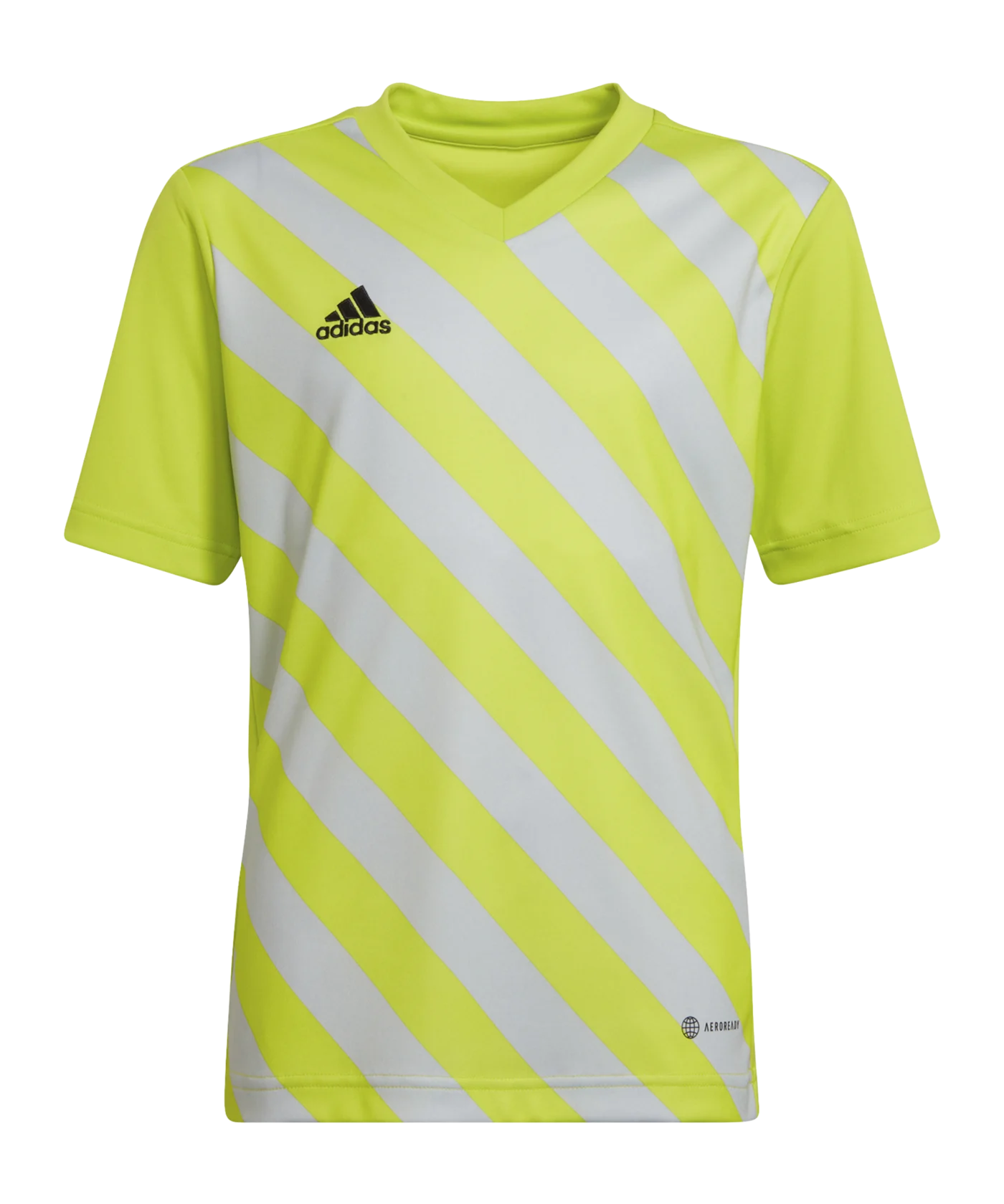 adidas Entrada 22 GFX Trikot Kids Grün Grau