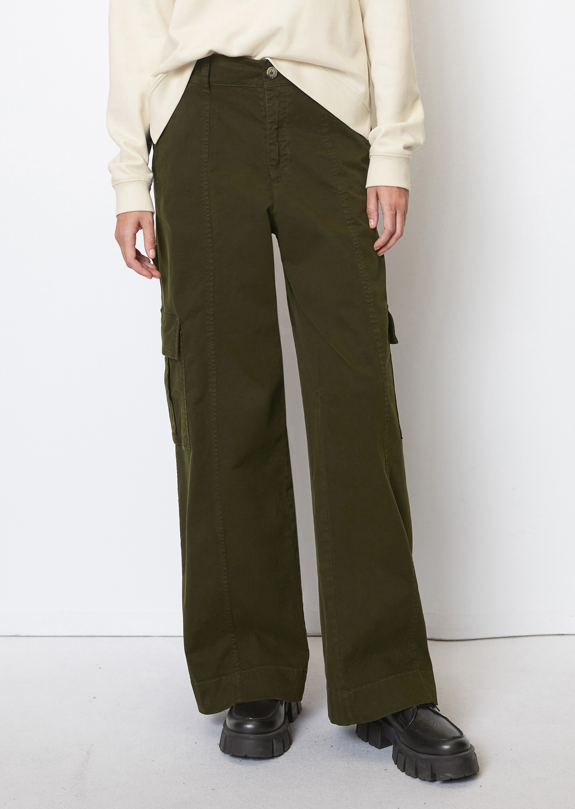 Cargohose looseaus Twill-Qualität