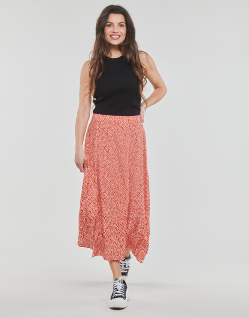 Esprit - SKIRT AOP - Rouge