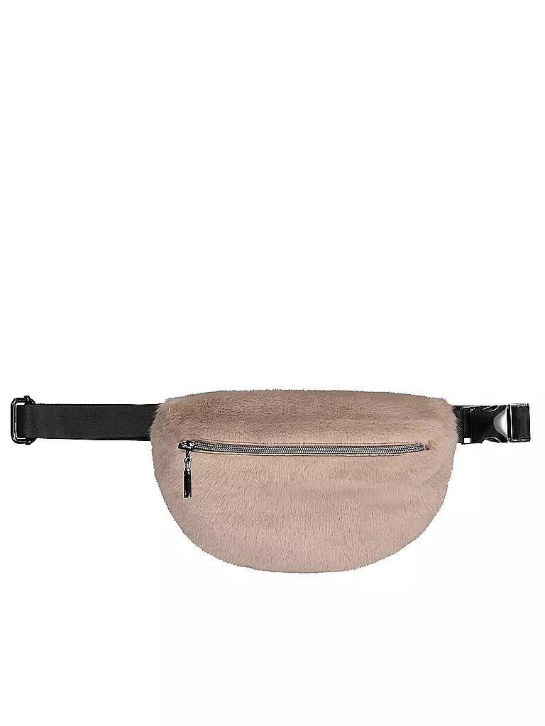 MONARI Gürteltasche in Felloptik braun