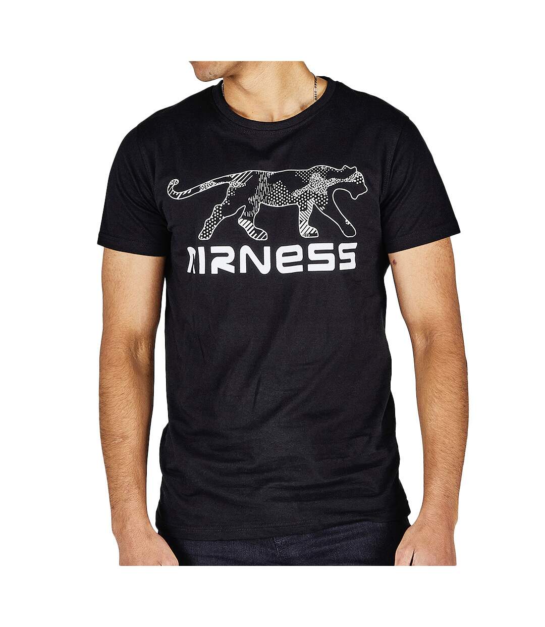 T-shirt Noir Homme Airness Kamo