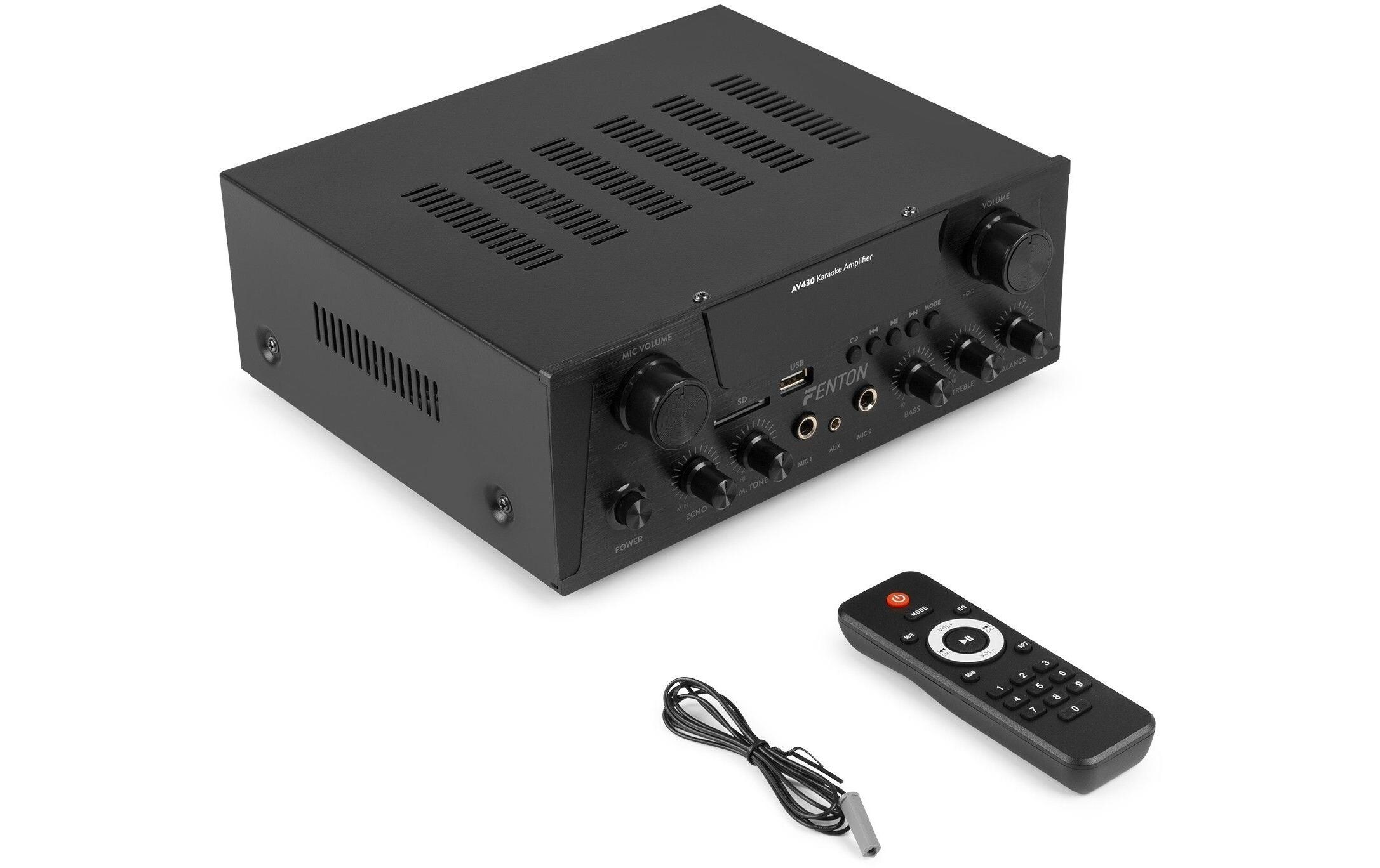 Endstufe AV430B2-Kanal-Hochleistungsverstärker mit USB/SD-Media-Player
