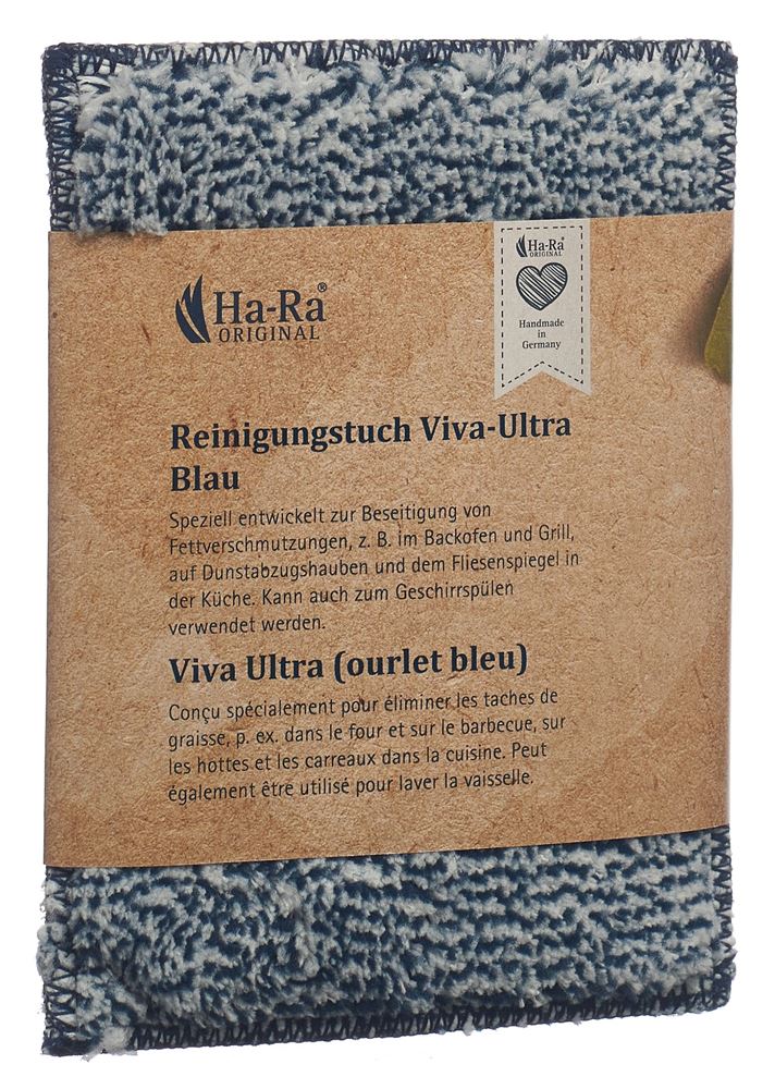 HA-RA Reinigungstuch<br>1 Stück, Viva-Ultra blau