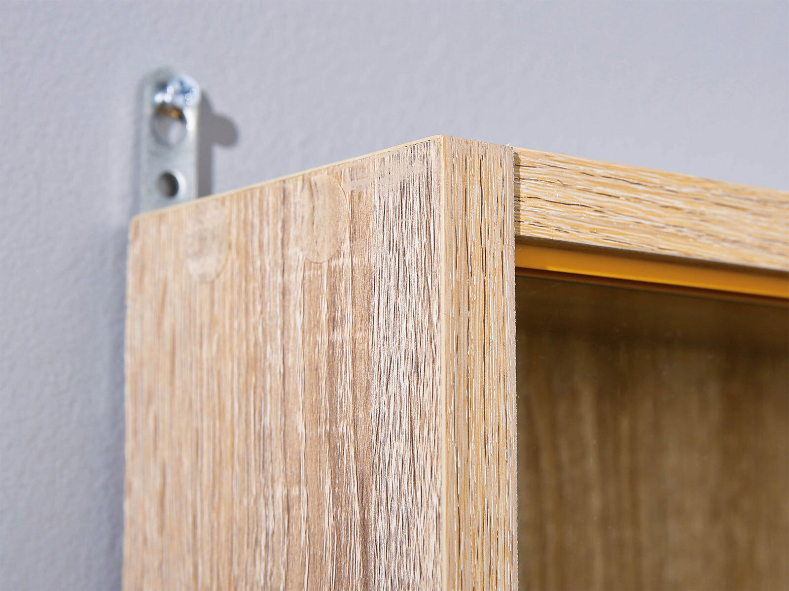 Sammlervitrine FABIO 80x60x9,5 cm Dekor Sonoma-Eiche