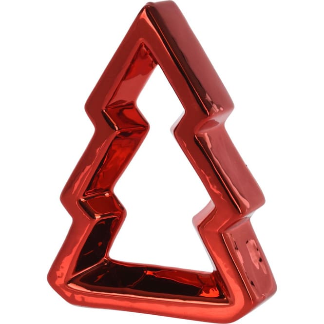Deko-Tannenbaum - grün oder rot - ca. 17 cm - 1 Stück