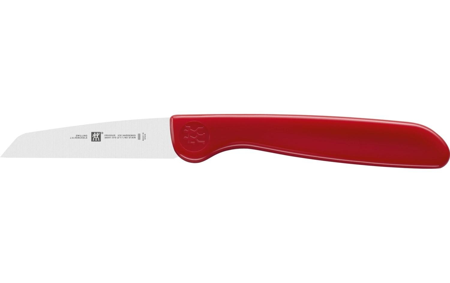 Küchenmesser Twin Grip 7 cm, RotGemüsemesser