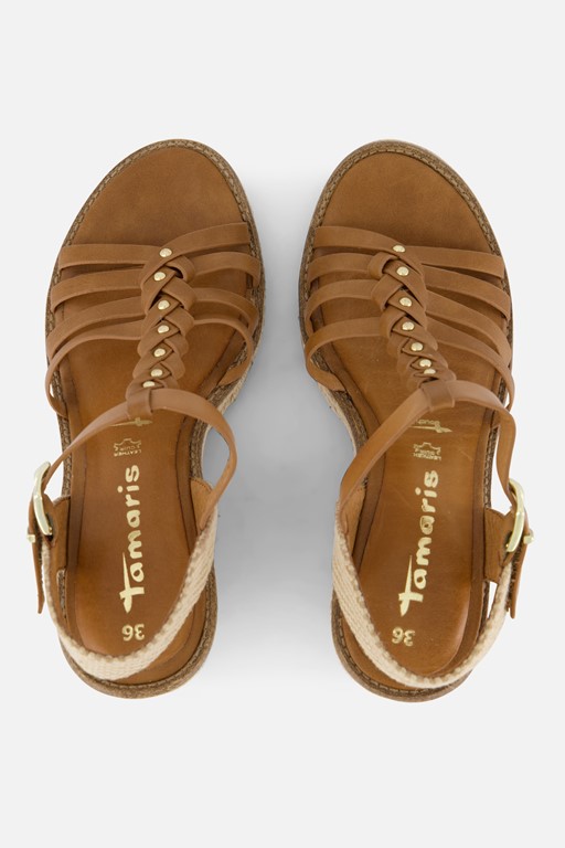 Tamaris Espadrilles cognac Synthetisch