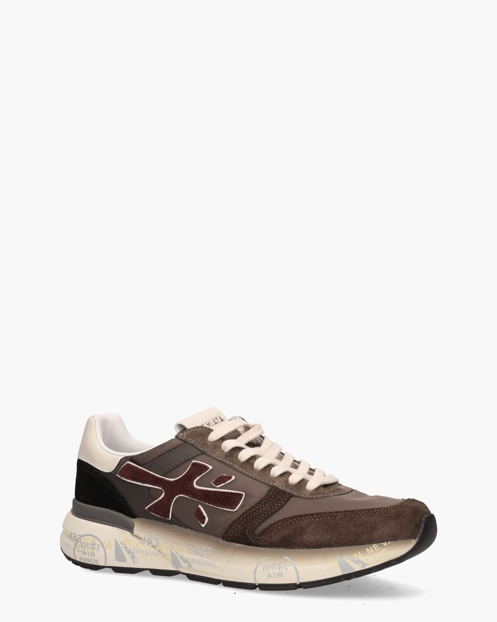 Premiata Mick 7714 Bruin/Multicolor Herensneakers